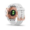 Fenix 6S Pro Rose Gold-tone with White Band, Garmin
