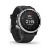 Fenix 6S Silver with Black Band, Garmin