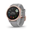 Fenix 6S Sapphire Rose Gold-tone with Powder Grey Band, Garmin