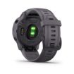 Fenix 6S Pro Solar Amethyst Steel with Shale Gray Band, Garmin