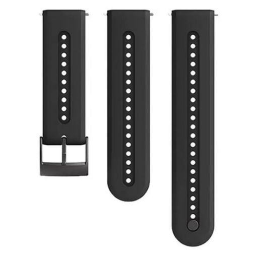 Suunto 24mm Athletic 7 Silicone Strap Charcoal Black S/M