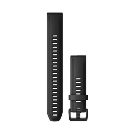 Λουρί QuickFit 20 Black Silicone (Large) για Fenix 6S, Garmin