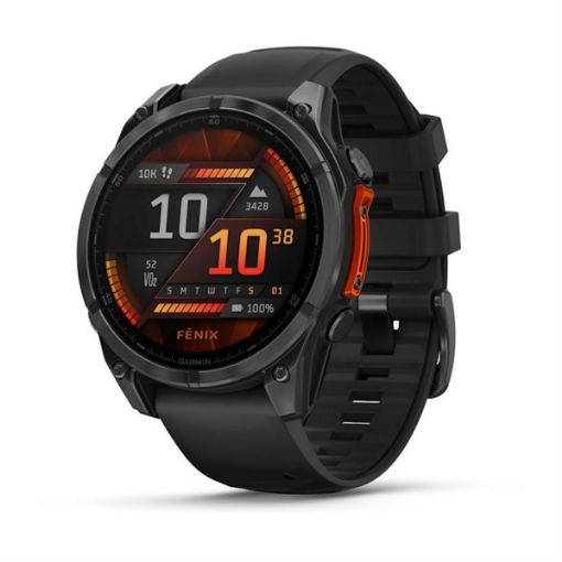 fenix 8 47mm AMOLED Slate Gray with Black, Garmin