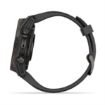 fenix 8 43mm AMOLED Sapphire Titanium Carbon Gray with Black and Pebble Gray, Garmin