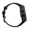 fenix 8 51mm Solar Sapphire Titanium Carbon Gray with Black and Pebble Gray, Garmin