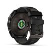 fenix 8 51mm Solar Sapphire Titanium Carbon Gray with Black and Pebble Gray, Garmin