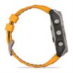fenix 8 51mm AMOLED Sapphire Titanium with Spark Orange and Graphite, Garmin
