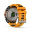 fenix 8 51mm AMOLED Sapphire Titanium with Spark Orange and Graphite, Garmin