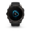 fenix 8 51mm AMOLED Sapphire Titanium Carbon Gray with Black and Pebble Gray, Garmin