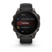 fenix 8 47mm AMOLED Sapphire Titanium Carbon Gray with Black and Pebble Gray, Garmin