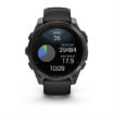 fenix 8 47mm AMOLED Sapphire Titanium Carbon Gray with Black and Pebble Gray, Garmin