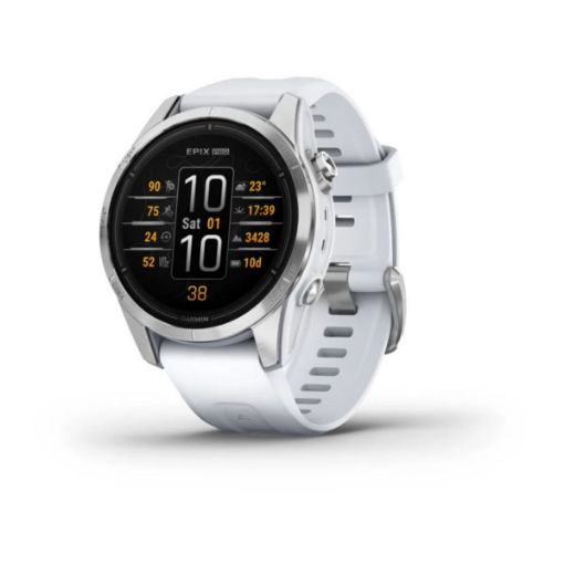 epix Pro 42 mm Silver with Whitestone, Garmin