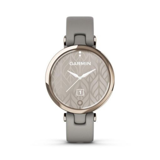 Lily Classic Cream Gold & Braloba Gray Leather, Garmin