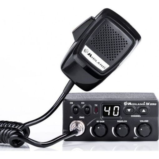 M Zero Plus Πομποδέκτης CB Αυτοκινήτου AM/FM, Midland