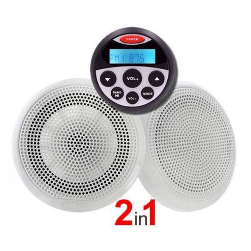 Hasda αδιάβροχο Bluetooth Radio/Mp3 player 4X40W MP-804BT