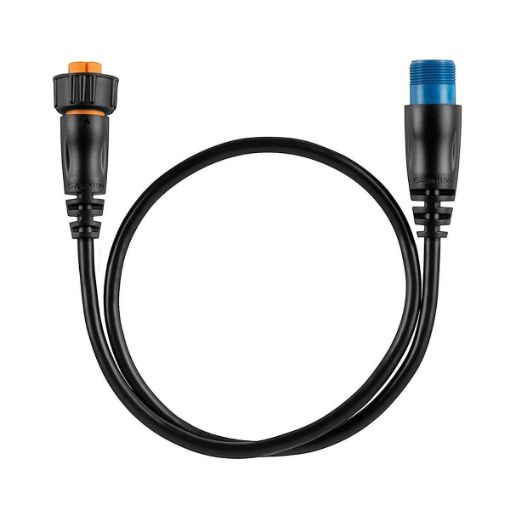 Adapter Cable 8-pin Transducer to 12-pin Sounder with XID, Garmin
