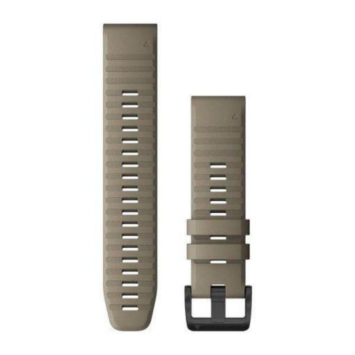 Λουρί QuickFit 22 Dark Sandstone Silicone για Fenix 6, Garmin