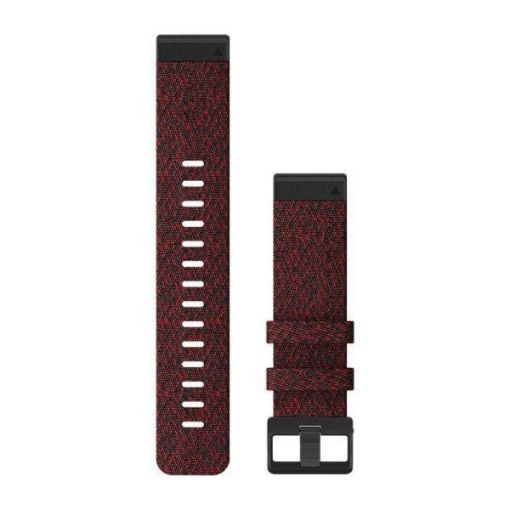 Λουρί QuickFit 22 Heathered Red Nylon για Fenix 6, Garmin