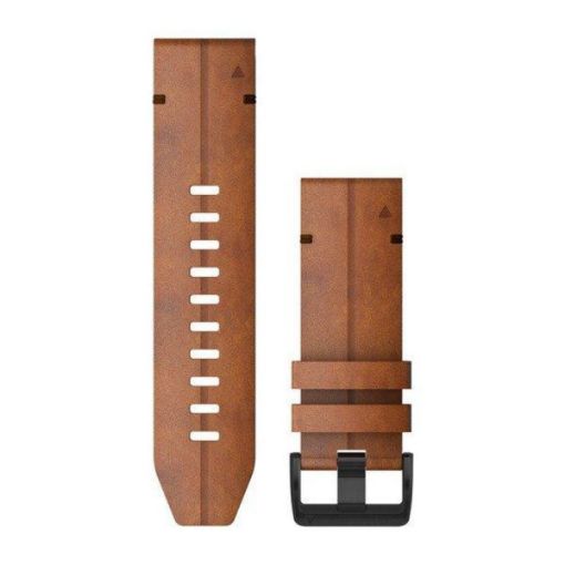 Λουρί QuickFit 26 Chestnut Leather για Fenix 6X, Garmin