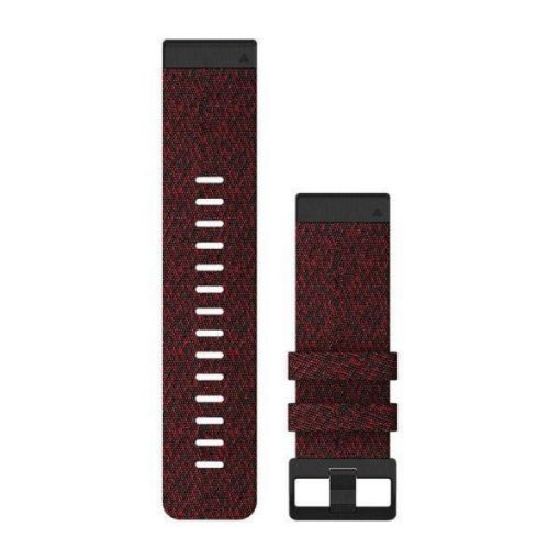 Λουρί QuickFit 26 Heathered Red Nylon για Fenix 6X, Garmin