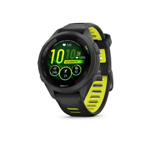 Forerunner 265S Black with Amp Yellow, Garmin