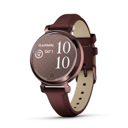 Lily 2 Classic Dark Bronze with Mulberry Leather, Garmin