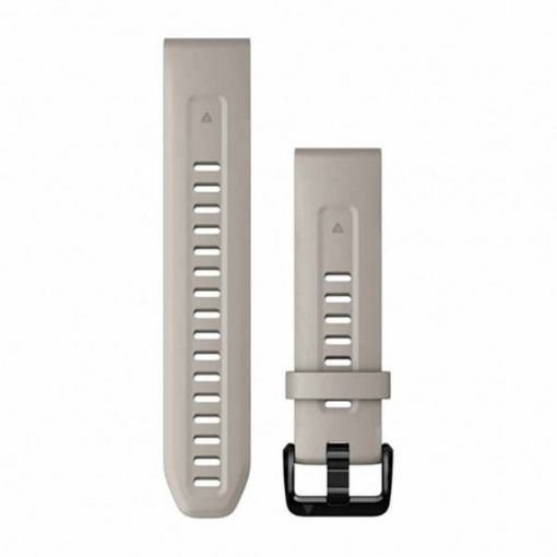 Λουρί QuickFit 20 Light Sand Silicone για Fenix 7S, Garmin