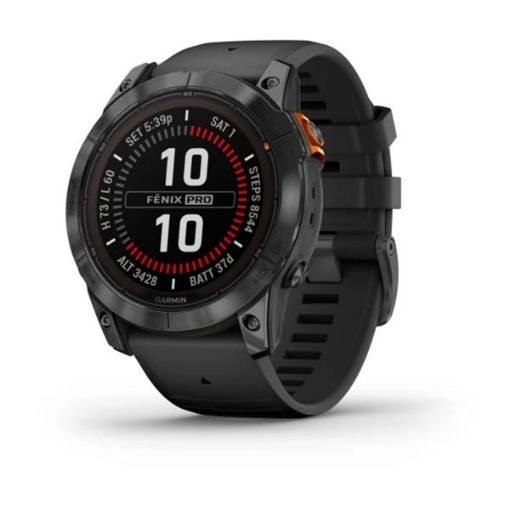 fenix 7X Pro Solar Slate Gray with Black, Garmin