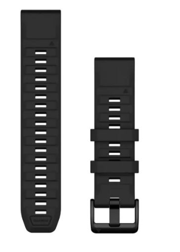 QuickFit 22 Silicone Band Black, Garmin