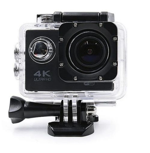 4K SportsC Ultra HD (4K/25fps) Wifi Action Camera με 2' οθόνη και αδιάβροχη θήκη 30m OEM