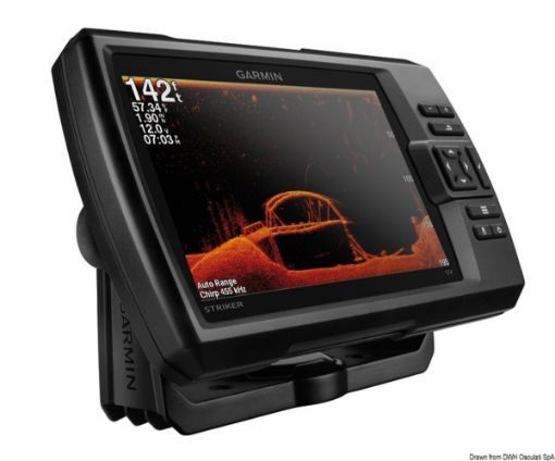 Striker 7cv Βυθόμετρο με GPS και αισθητήριο πρύμνης GT20, Garmin