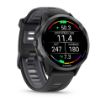 Picture of Garmin Forerunner 970 Carbon Gray DLC Titanium with Black and Translucent Whitestone