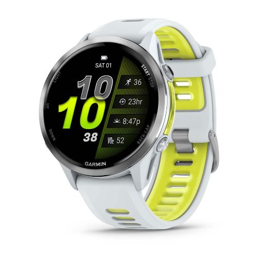 Εικόνα της Garmin Forerunner 970 Titanium with Whitestone and Translucent Amp Yellow