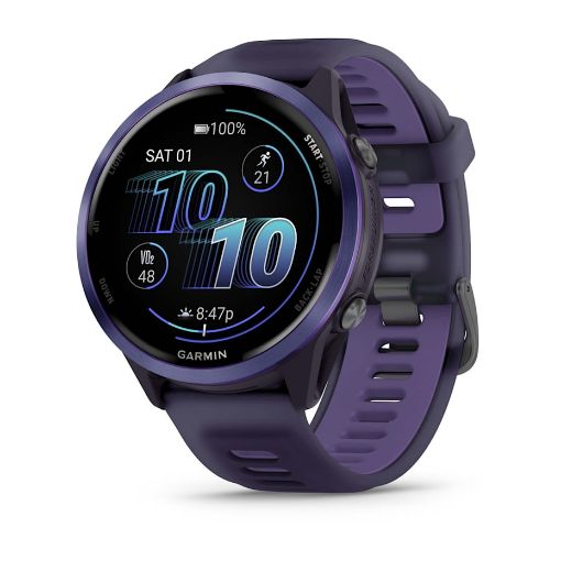 Εικόνα της Garmin Forerunner 570 47mm Indigo Aluminum with Translucent Imperial Purple and Indigo