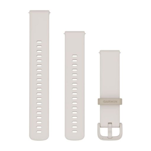 20 MM Accessory Band, Ivory Silicone